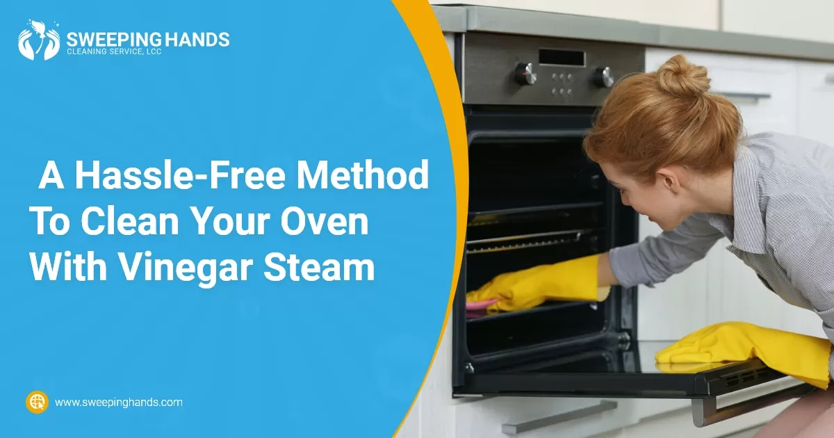 A Hassle-Free Method To Clean Your Oven With Vinegar Steam